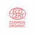 Kleineres Logo „Ecocert Cosmos Organic“-Siegel.
