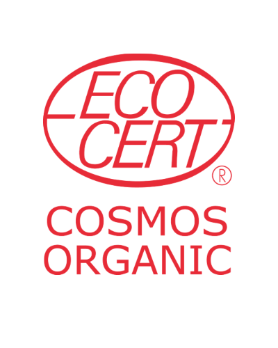 Logo vom „Ecocert Cosmos Organic“-Siegel