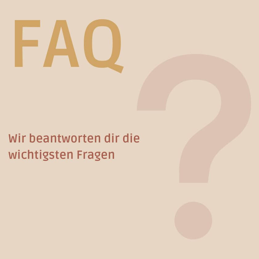 FAQ - wir beantworten die wichtigsten Fragen