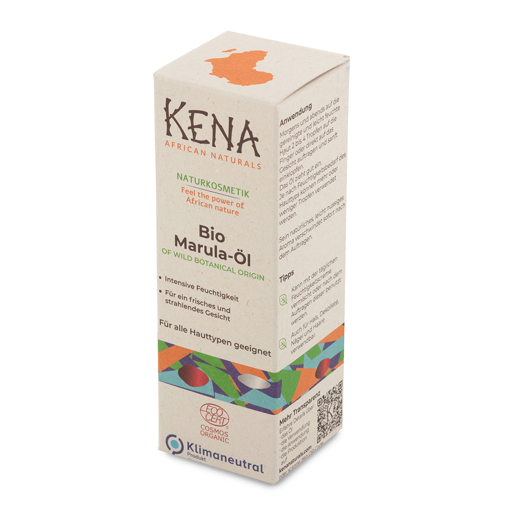 Marula-Öl Zuckerrohr Umverpackung 100% Upcycling und baumfrei